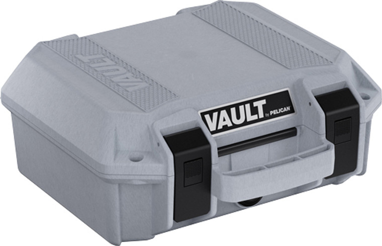 Pelican Vault Small Pistol - Case W/ Foam Ghost Gray