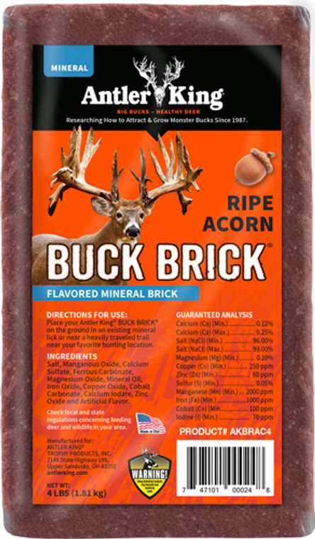 Antler King Ripe Acorn Buck - Brick Mineral 4#