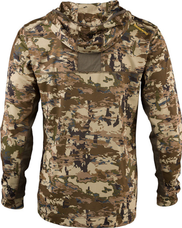 Browning Early Season Hooded - Ls Shirt 1/4 Zip Auric X-lrg*