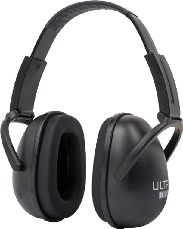 Ultrx Sound Blocker Passive - Earmuff Black 23db