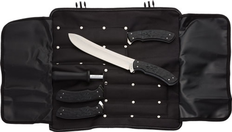 Browning Knife Primal Fish/ - Game Butcher Kit W/knf Rll Cs