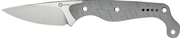 Civivi Knife Sokn 2.82" Gray - G-10 Stonewash Kydex Sheath