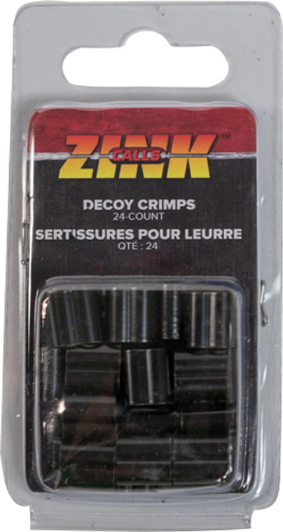 Zink Decoy Line Crimps 24pk -