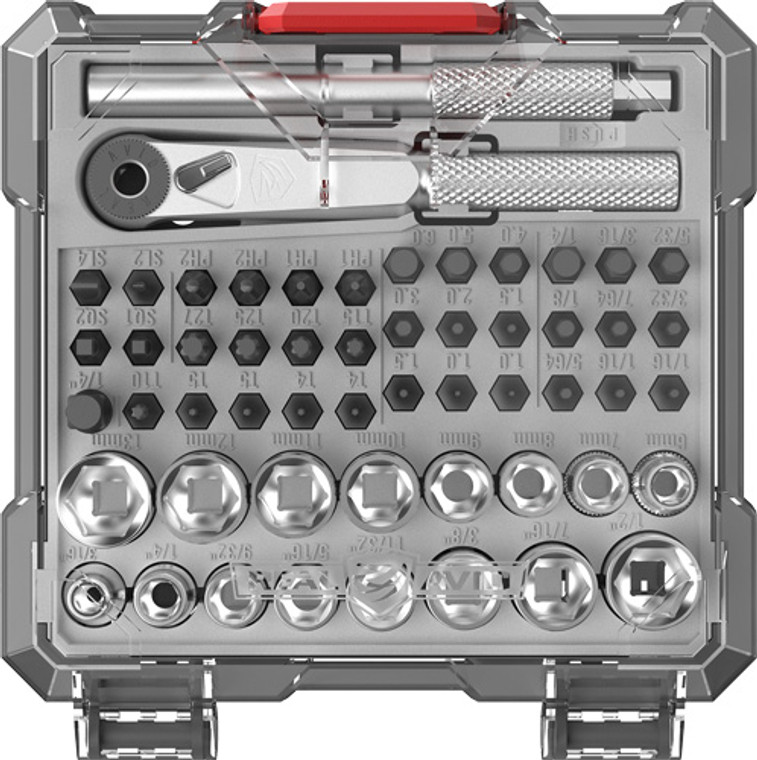Real Avid X3 Driver 52-piece - Socket & Gunsmithing Bit Set
