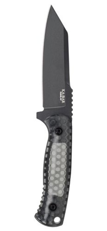 Ka-bar Les George Cool Name - 4.62" Reverse Tanto & Sheath