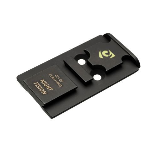 Night Fision Optic Plate Acro - To Glock Full Size Mos
