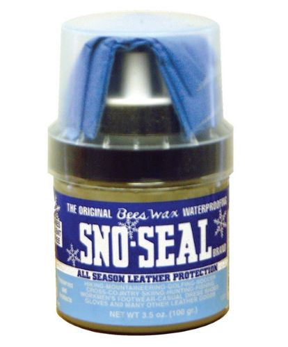 Atsko Sno-seal Beeswax Leather - Waterproofing W/applicator 4oz