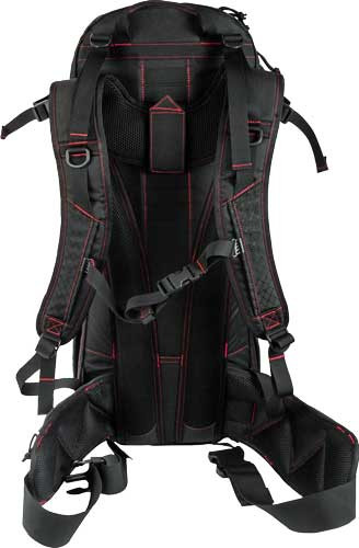 Grey Ghost Gear Apparition Bag - Blk/blk Diamond W/red Stitch