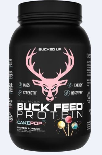Bucked Up Buck Feed Original - Protein Cake Pop 30 Servings