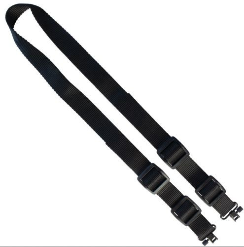 Us Tactical D6: Hunting Sling - 2-point Sling 1.25" Black