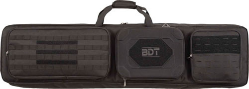 Bulldog 52" Double Suppressor - Tactical Rifle Case Black