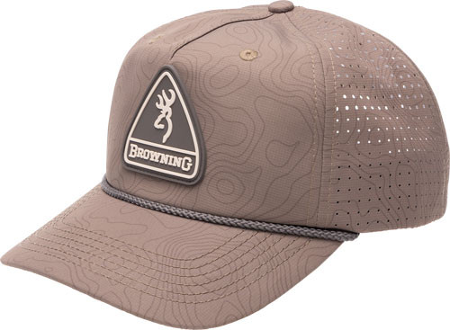 Browning Cap Slug Topo Major - Brown Die Cut Mesh Osfm*