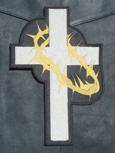 Cross and Thorns - Christian Patch Cross and Thorns - Christian Patch