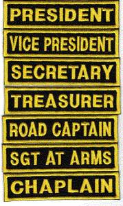 Officer Titles (yellow)