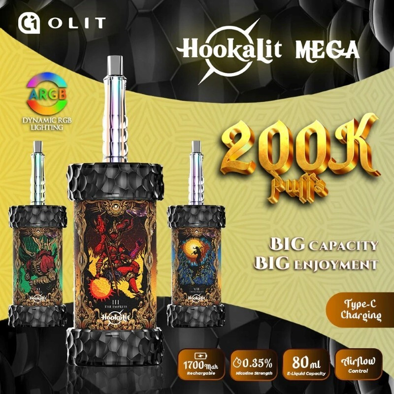 OLIT Hookalit MEGA 200k puffs