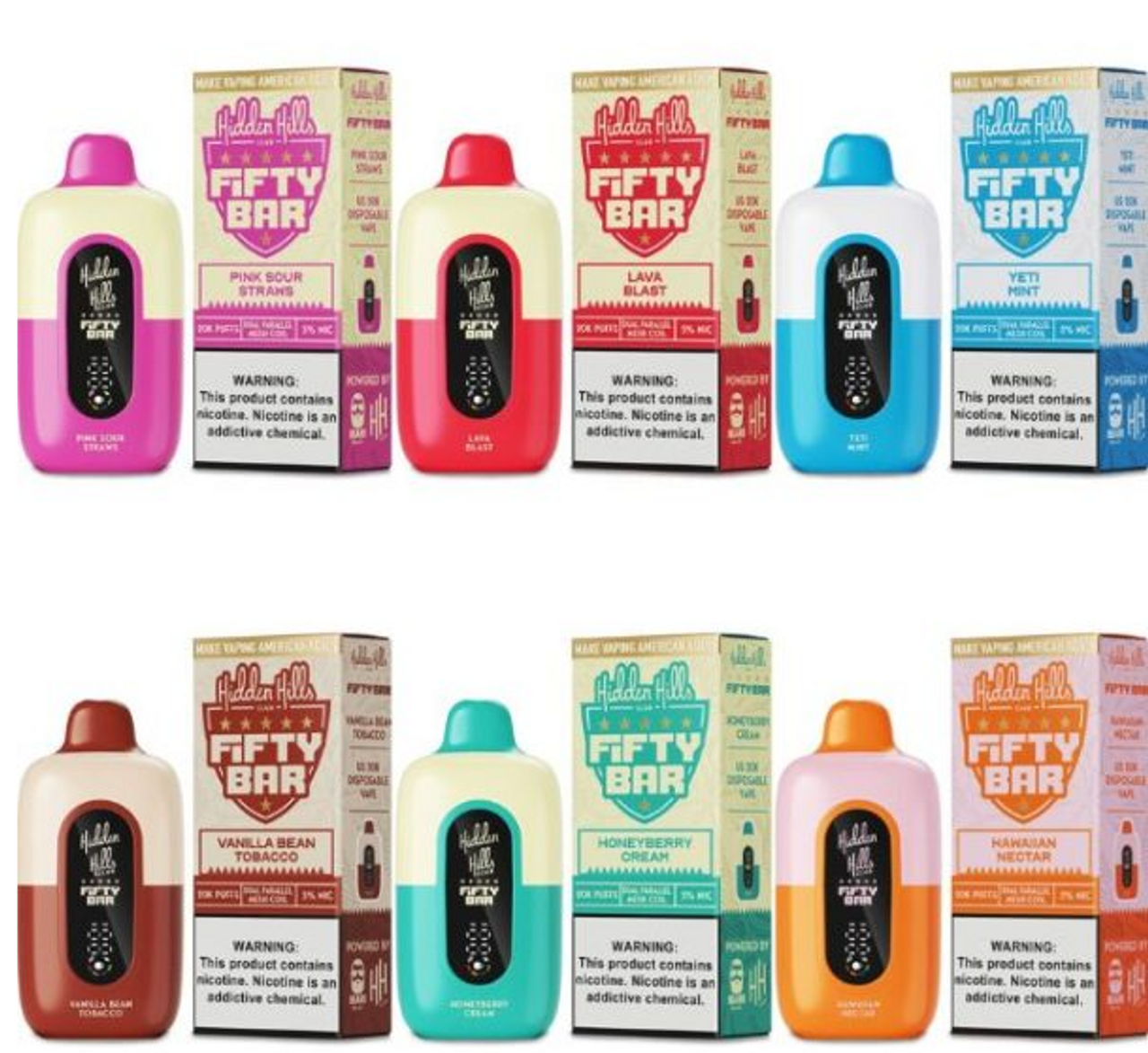 FIFTY BAR MADE IN THE USA FIFTY BAR MADE IN THE USA