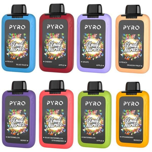 Peach X Dragon Fruit- Cloud Nurdz by PYRO