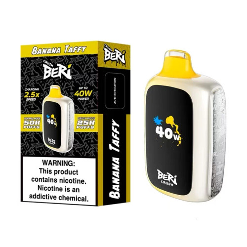 Banana Taffy- BERI CRUSH- 50000 puffs