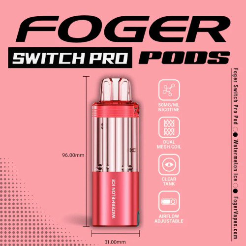 Watermelon Ice- FOGER SWITCH PRO REFILL 30K