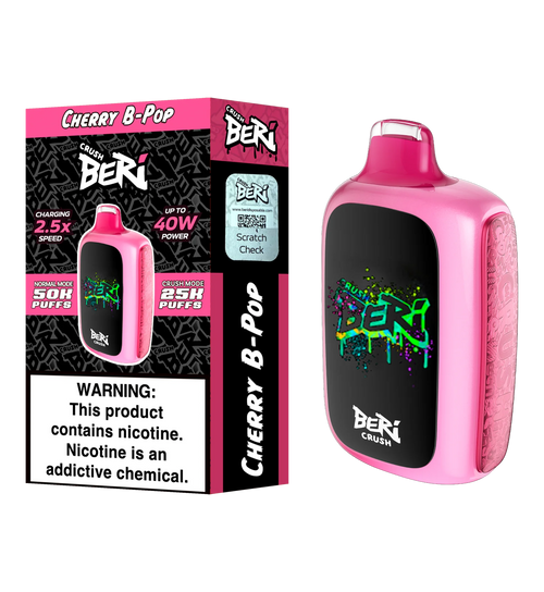 Cherry B-Pop- BERI CRUSH- 50000 puffs