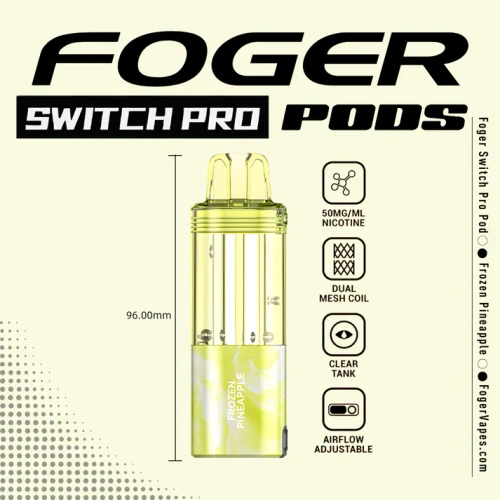 Frozen Pineapple- FOGER SWITCH PRO REFILL 30K