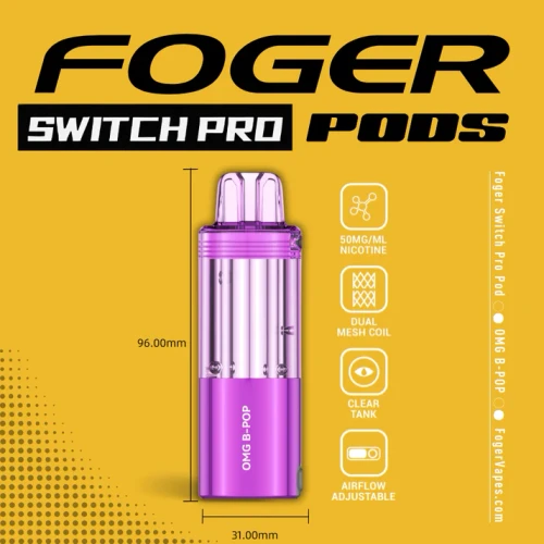 OMG B-Pop- FOGER SWITCH PRO REFILL 30K