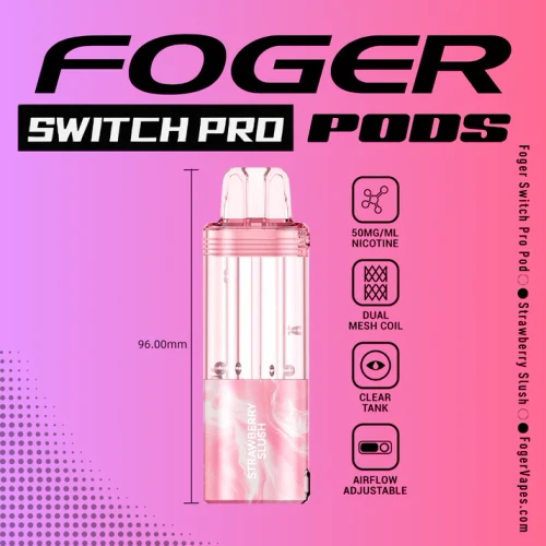 StrawberrySlush- FOGER SWITCH PRO REFILL 30K