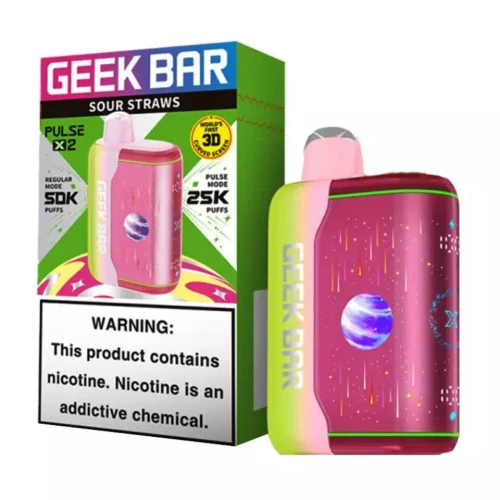 Sour Straws- Geek Bar PULSE X 2 50000