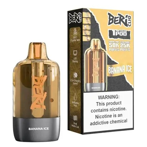 Banana Ice - Beri Cliq REFILL POD 50K