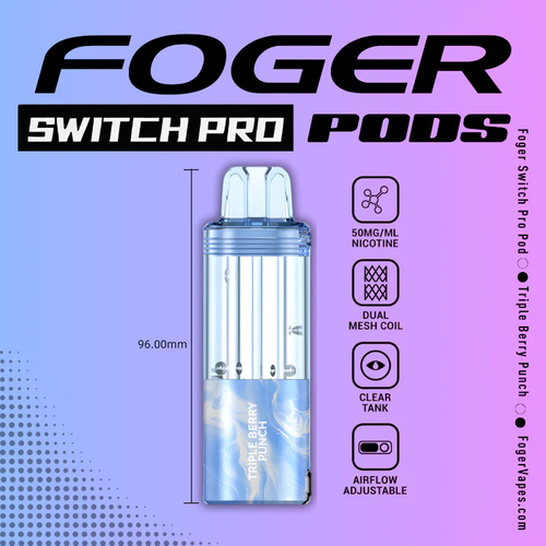 Triple Berry Punch - FOGER SWITCH PRO REFILL 30K