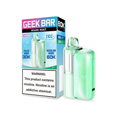 Miami Mint- Geek bar 60k MATE KIT