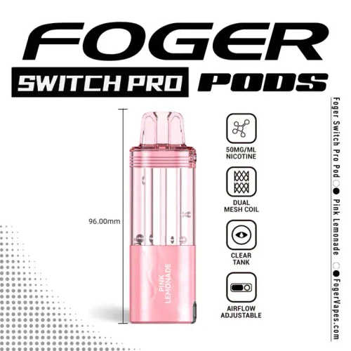 Pink Lemonade- FOGER SWITCH PRO REFILL 30K