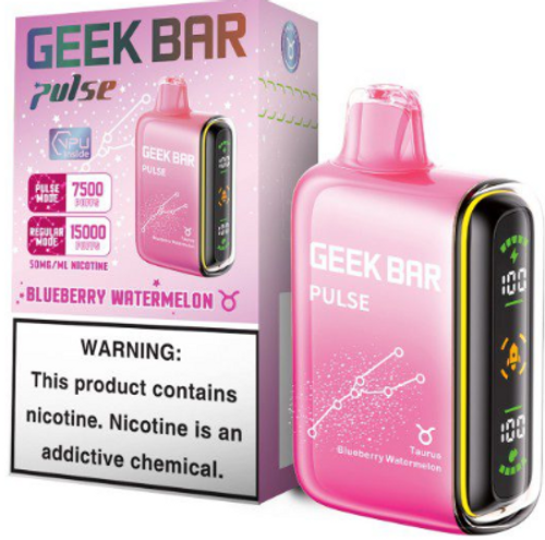 Blueberry Watermelon (Taurus)- Geek Bar 15000 Puffs