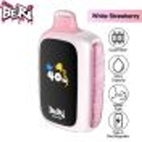 White Strawberry- BERI CRUSH- 50000 puffs