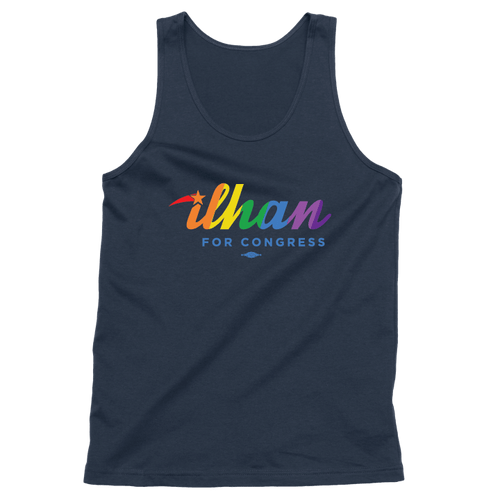 Ilhan Omar Pride (Unisex Navy Tank)