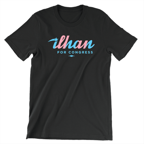 Ilhan Omar Trans (Unisex & Women's Black Tee)