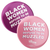 Black Women Refuse To Be Muzzled (2.25" Pin-Back Button -- Pack of Two!)