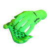 DeFeet Duraglove ET Full Finger Gloves Hi-Vis Green L