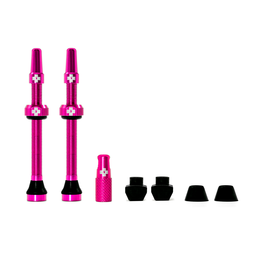 MUC-OFF TUBELESS VALVE KIT 60MM PINK