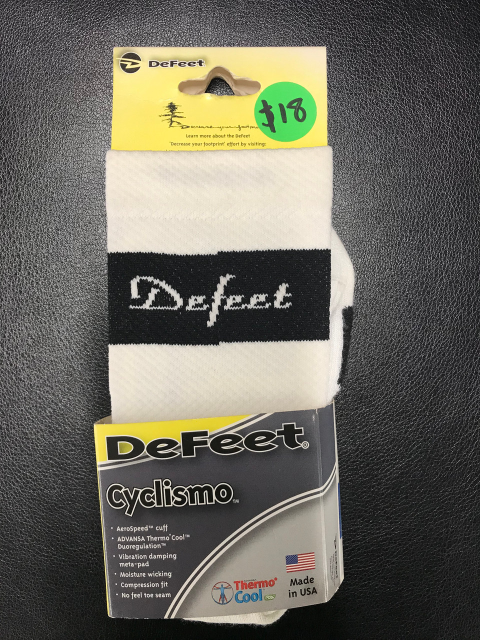 Defeet Cyclismo Sock Small - last pair ~!