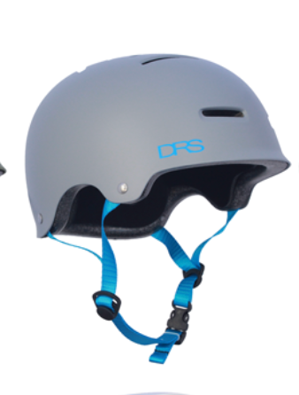 DRS BMX Helmet XS-S LEFT ONLY  48-52CM Cool Grey Matt