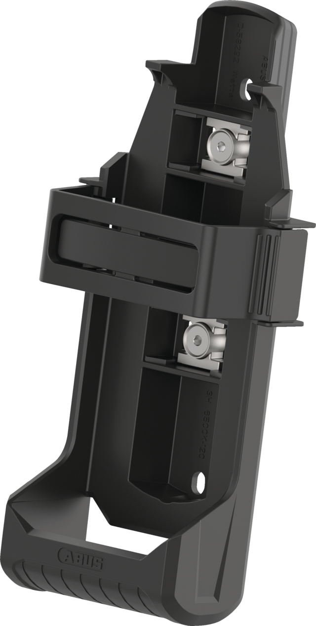 Abus BORDO GRANIT™ 6500K/120 black + bracket SH