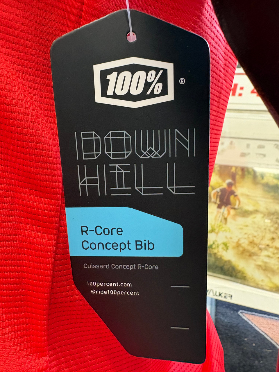 100% Bib Jersey R-Core Concept Medium