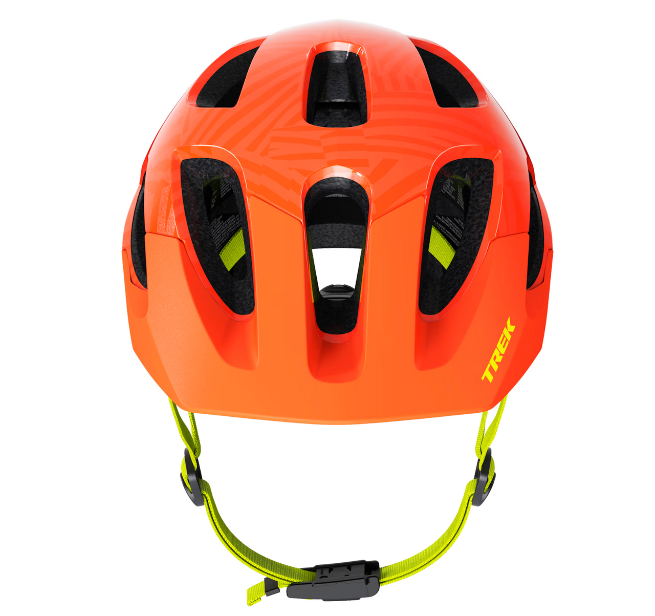 Trek Tyro Youth Bike Helmet Radioactive Orange ; Finish / Gloss