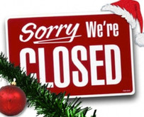 Closed for Christmas