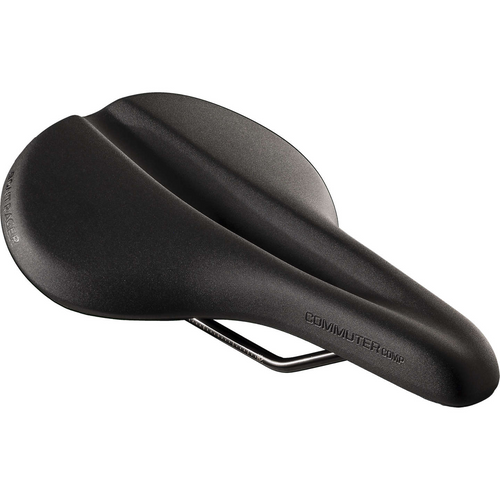 Bontrager Commuter Comp Bike Saddle -  Black 185cm Width