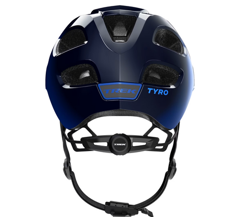 Trek Tyro Youth Bike Helmet Royal/Deep Dark Blue ; Finish / Gloss