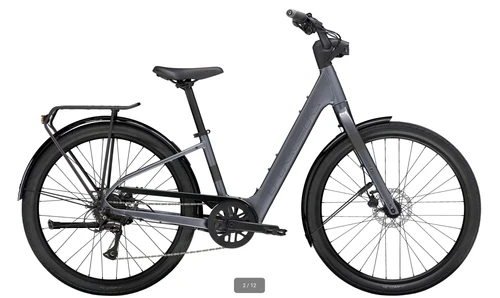 Trek 2026  Verve+ 1 LT Lowstep  Galactic Grey Small