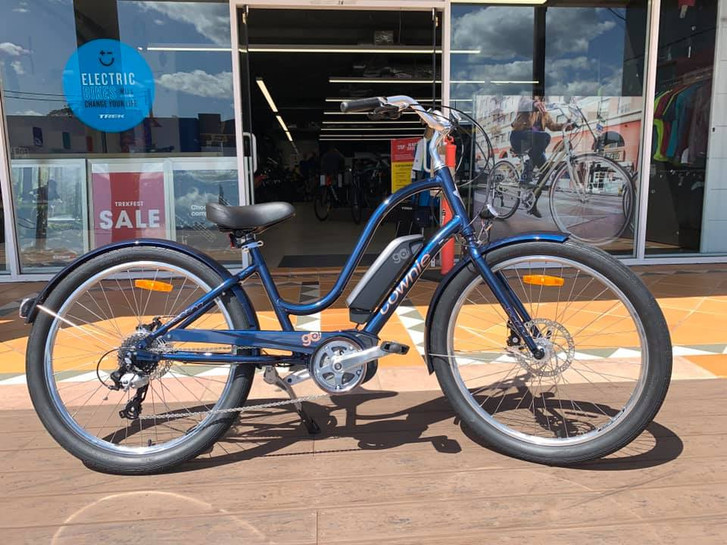 Electra Townie Go! 8D Step-Thru - Oxford Blue