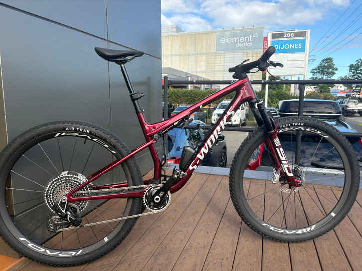 Specialized S-Works Epic 9 with SRAM XX SL and Ultimate Flight Attendant